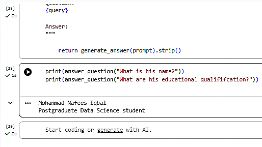 Domain Specific Q&A System